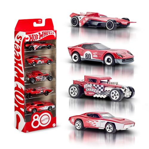 Hot Wheels Spielzeugautos, 5er-Pack
