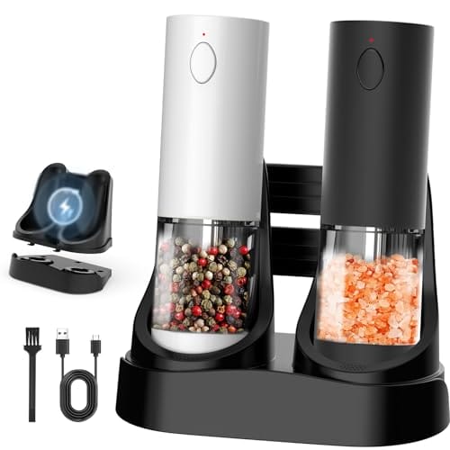 OidoZac Salz und Pfeffermühle Elektrisch