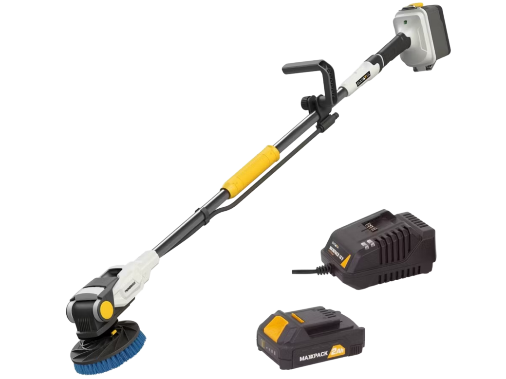 Batavia Maxxpack Akku-Reinigungsgerät 18V mit Doppelbürste und Ladegerät