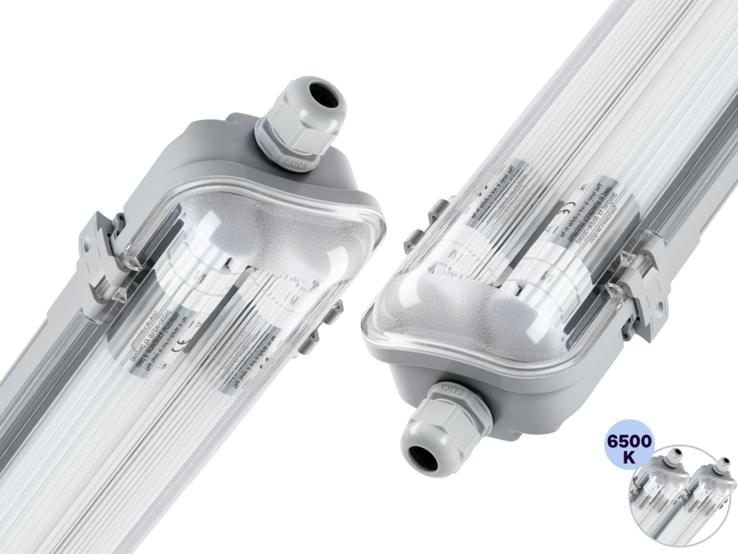 2x LED's light LED-TL-Leuchte | 120 cm | 4.000 K