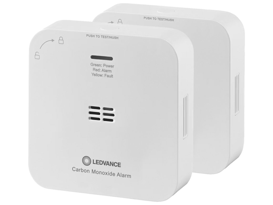 2x Ledvance SMART+ WiFi Kohlenmonoxid-Melder