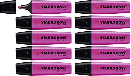STABILO - Textmarker - BOSS ORIGINAL - 10er Pack - lila