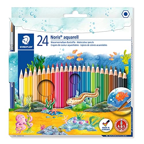STAEDTLER wasservermalbare Buntstifte Noris Club aquarell