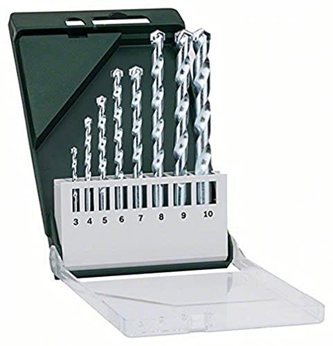 Bosch Accessories 2609255462 Steinbohrer-Set, 8tlg bei Amazon Bosch Accessories 2609255462 Steinbohrer-Set