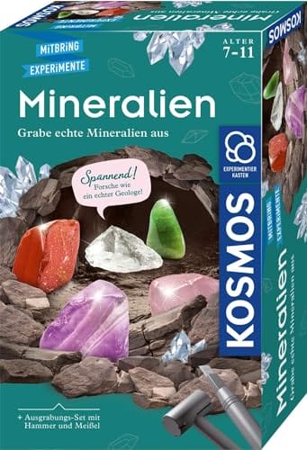 KOSMOS 657901 Mineralien Ausgrabungs-Set