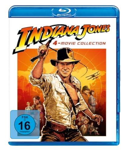 Indiana Jones – 4-Movie Collection [Blu-ray]
