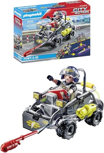 PLAYMOBIL City Action 71147 SWAT-Multi-Terrain-Quad
