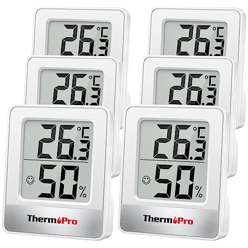 ThermoPro TP49-6 Hygrometer im 6er-Pack ThermoPro TP49-6 Hygrometer