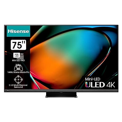 Hisense 75U8KQ Mini LED 4K ULED Smart TV
