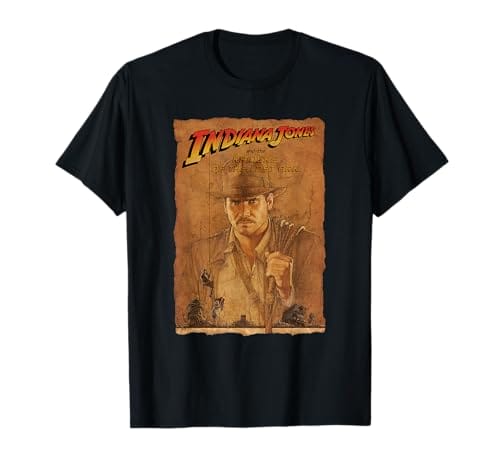 Lucasfilm Indiana Jones Raiders of the Lost Ark Poster Art T-Shirt