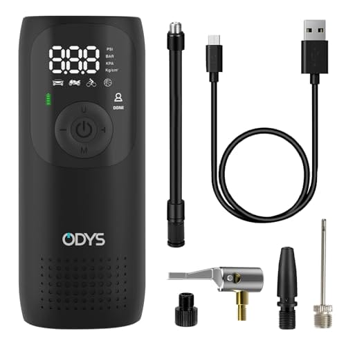 ODYS FlexPump akkubetriebener tragbarer elektrischer Luftkompressor