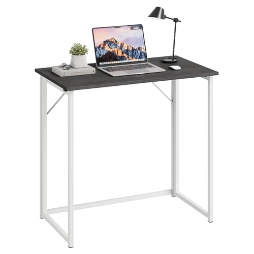 Dripex Schreibtisch Faltbar Tisch Computertisch Klappbar PC Tisch für Homeoffice Arbeitszimmer Dripex Schreibtisch