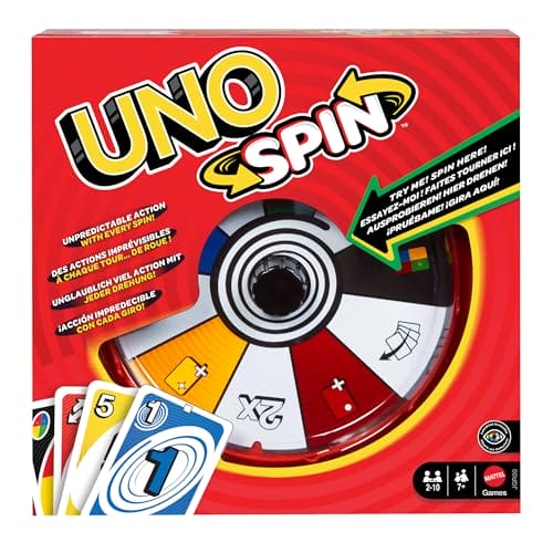 Mattel Games UNO Spin Kartenspiel