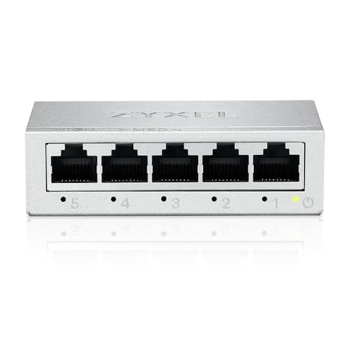 Zyxel 5-Port Gigabit Unmanaged Ethernet Switch
