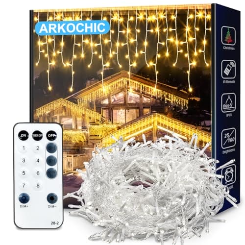 ARKOCHIC 10M Lichterkette Eisregen ARKOCHIC 10M Lichterkette Eisregen