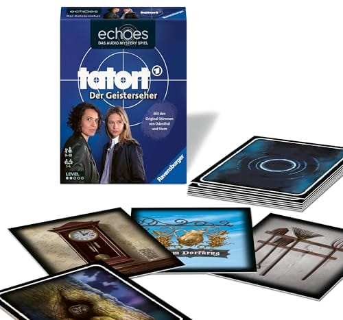 Ravensburger 24860 - Echoes Tatort: Der Geisterseher - Das Audio Mystery Spiel ab 14 Jahren