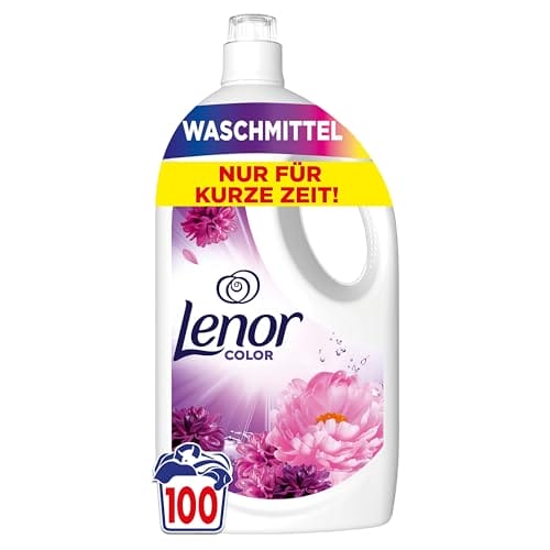 Lenor Flüssigwaschmittel, 100 Waschladungen, Blütentraum