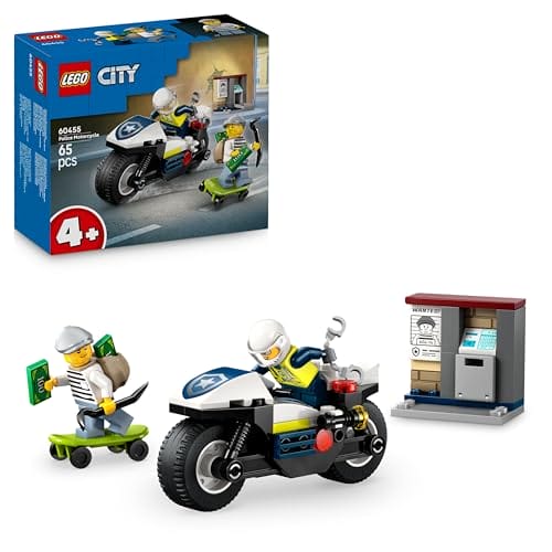 LEGO City Verfolgungsjagd mit dem Polizeimotorrad