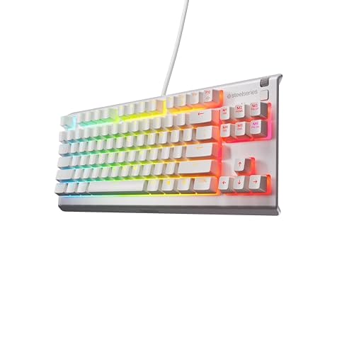 SteelSeries Apex 3 TKL White RGB Gaming-Tastatur