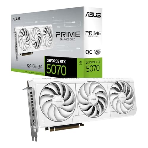 ASUS Prime GeForce RTX 5070 White OC Edition