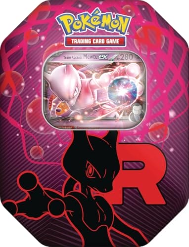 Pokémon-Sammelkartenspiel: Tin-Box Team Rocket – Mewtu-ex