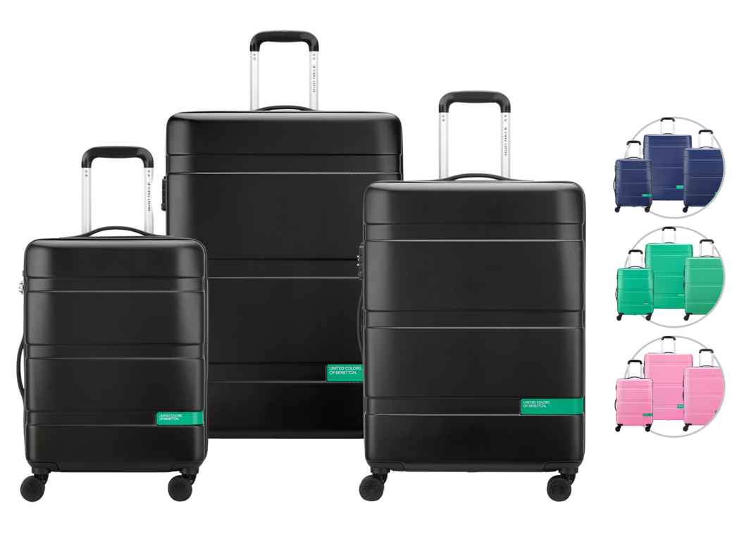 Delsey Now Hardside Trolley-Set