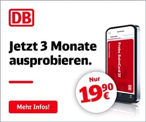 Tipp vom ReiseHugo: Die Probe BahnCard