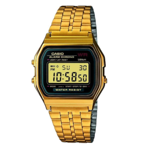 Casio Collection A158WEA Unisex Retro Armbanduhr für 34,90€ (statt 49,99€)