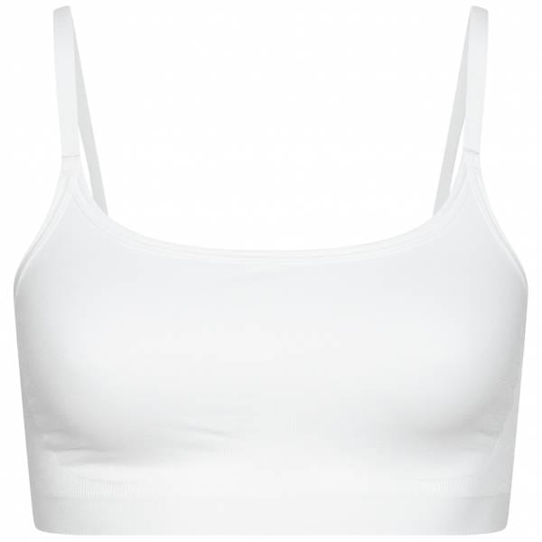 Gymshark Seamless Bralette High Neck Damen Sport BH GLUW4532-WH