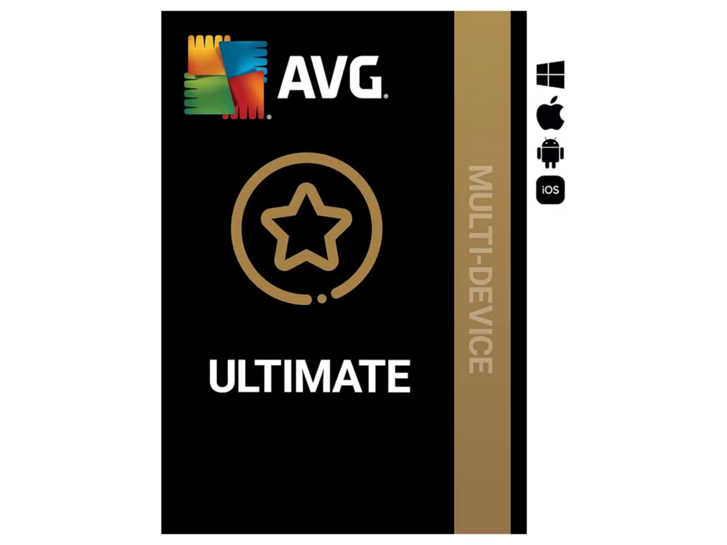 AVG Ultimate 2025 Multi Device inkl. VPN | 10 Geräte | 3 Jahre