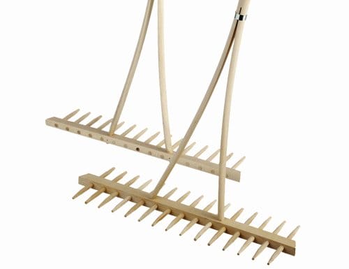 DIVERSE 0 Heurechen aus Holz mit 12 Zinken DIVERSE 0 Heurechen