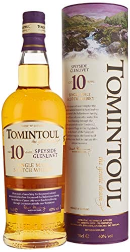 Tomintoul 10 Jahre Single Malt Scotch Whisky 0.7l für nur 26,37€ bei Amazon