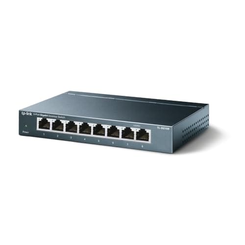 TP-Link TL-SG108 8-Port Gigabit Netzwerk Switch TP-Link TL-SG108 8-Port Gigabit Netzwerk Switch