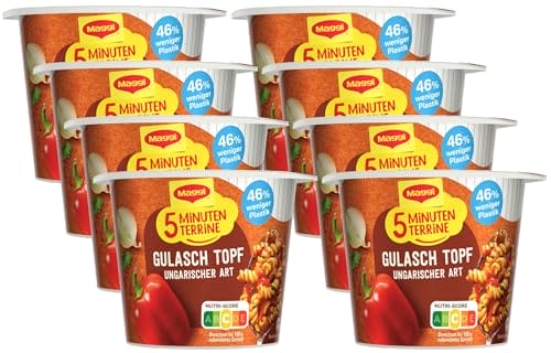 MAGGI 5 Minuten Terrine Gulaschtopf MAGGI 5 Minuten Terrine Gulaschtopf