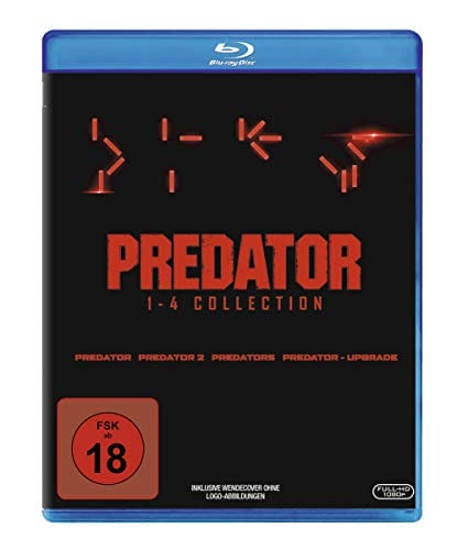 Predator 1-4 - Box [Blu-ray]