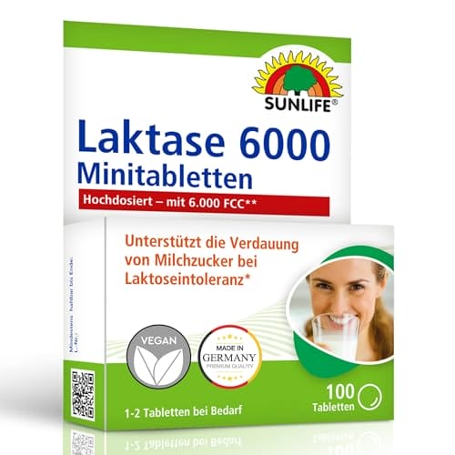 SUNLIFE Laktase 6000 Mini-Tabletten