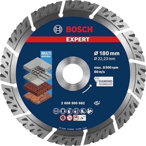 Bosch 1x EXPERT MultiMaterial Diamanttrennscheiben