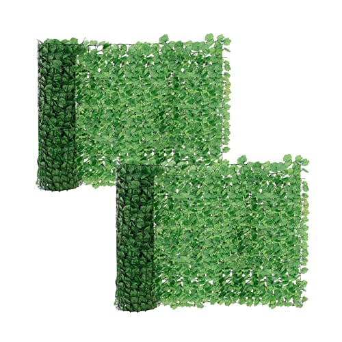 Sparpreis Trintion 2er Set Künstlicher Efeu Sichtschutz 100x300cm für 31,99€ bei Amazon