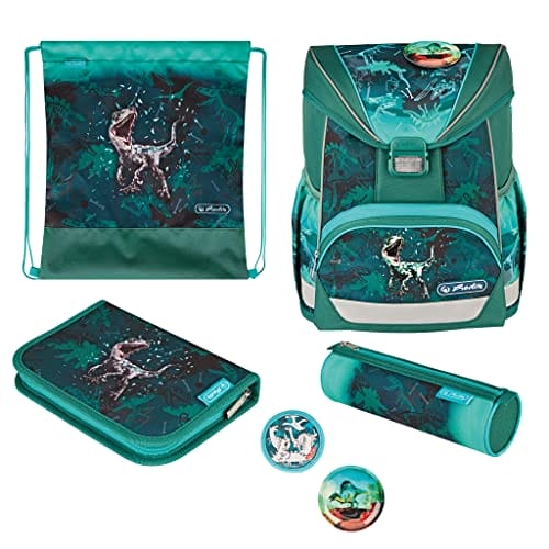Herlitz Schulranzen Set Green Rex