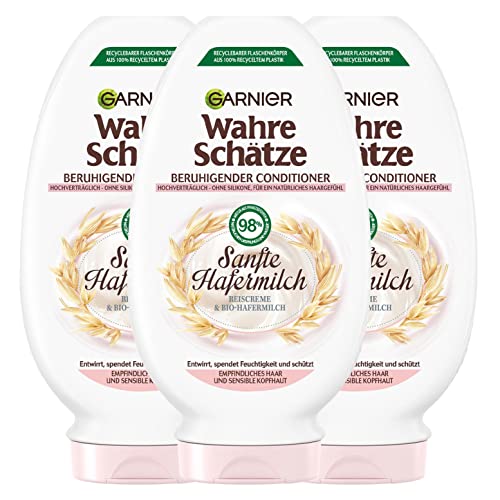 Garnier Wahre Schätze Spülung Sanfte Hafermilch (3x 200 ml) für nur 4,95€ (statt 7,47€)