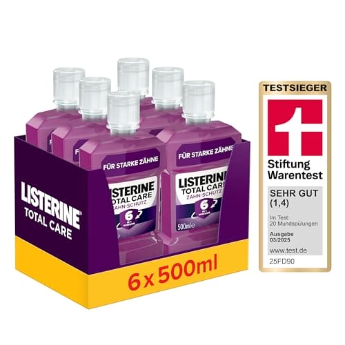 LISTERINE Total Care Zahn-Schutz 6 x 500 ml LISTERINE Total Care Zahn-Schutz