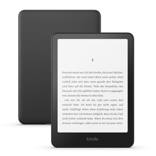 Amazon Kindle Paperwhite (neueste Generation) – 7-Zoll-Display, wochenlange Akkulaufzeit, 16 GB, schwarz Amazon Kindle Paperwhite