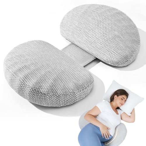 Tinkerz Schwangerschaftskissen zum Schlafen Memory Foam Kissen Tinkerz Schwangerschaftskissen