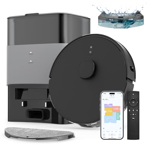 FIXR Saugroboter mit Wischfunktion und Absaugstation FIXR Saugroboter