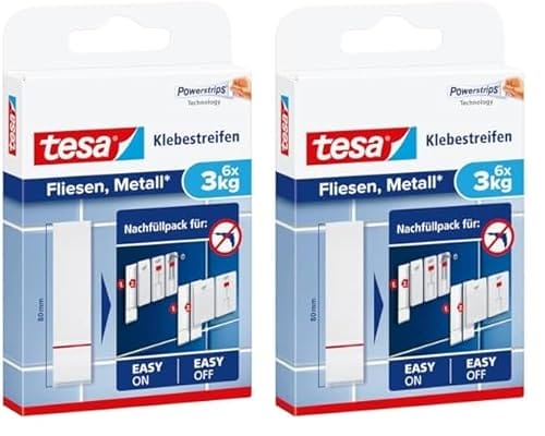 Tesa Powerstrips Klebestreifen 2er Pack für 5,06€ bei Amazon