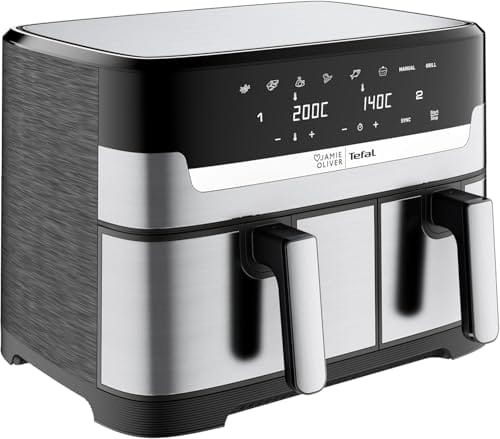 Jamie Oliver by Tefal Dual Drawer Heißluftfritteuse