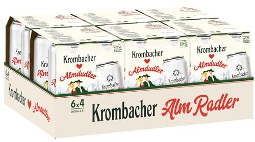 Krombacher AlmRadler 6 x 4 x 0,5l Dosentray auf Amazon Krombacher AlmRadler Dosentray
