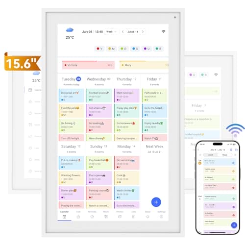 TABWEE P15 WIFI Digitaler Kalender