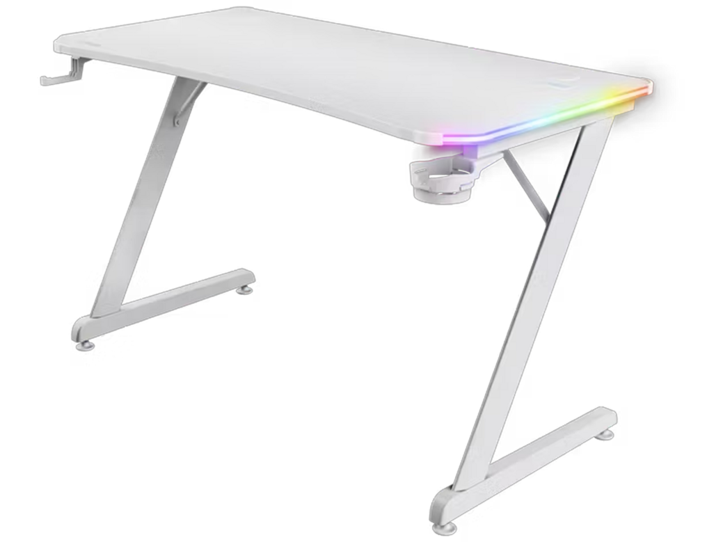 Trust GXT 709W Luminus RGB-Gaming-Schreibtisch für nur 108,90€