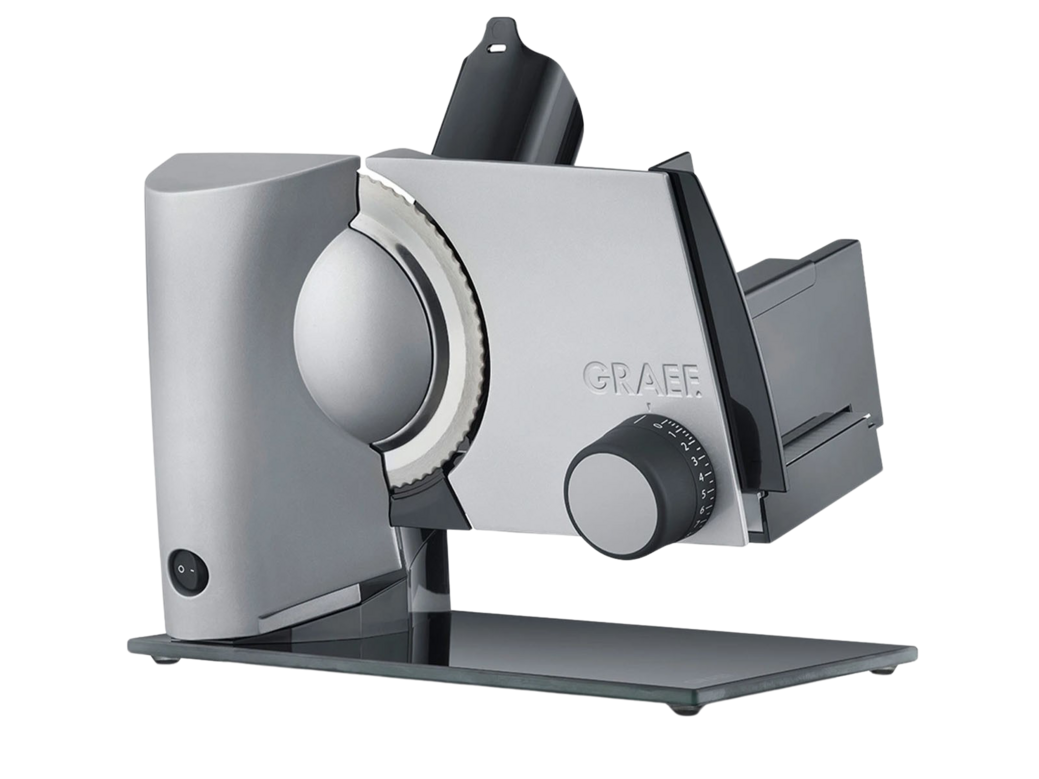 Graef S32100 Allesschneider inklusive Kombi-Aufsatz | Silber